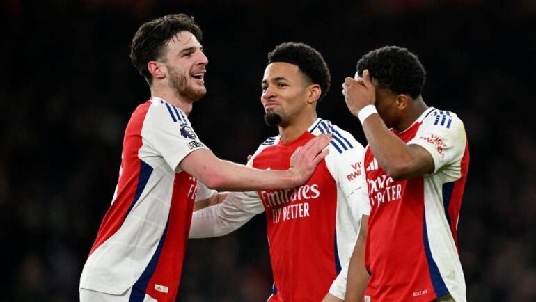 Rice says Arsenal ready to ‘hunt down’ Liverpool