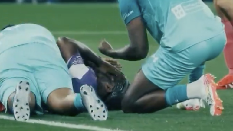 Watch KSI score own goal in Match for Hope 2025 charity soccer game