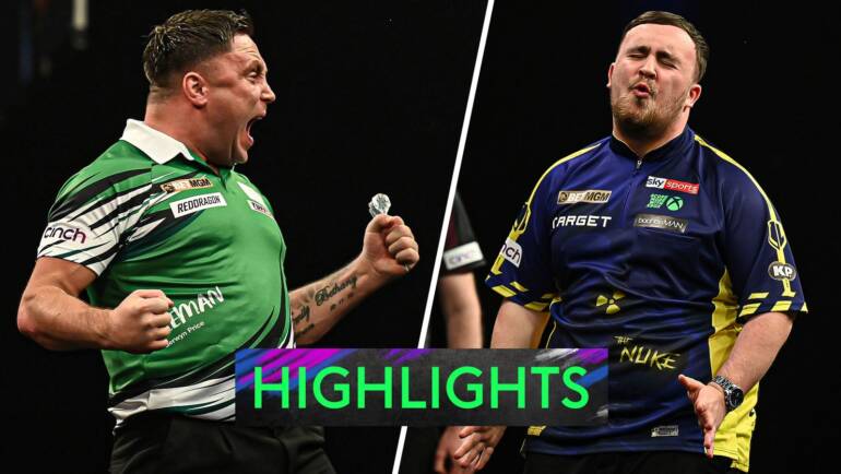 Luke Littler vsGerwyn Price | Premier League Night 3 Highlights