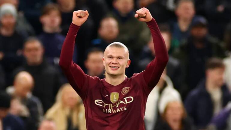 Erling Haaland joins exclusive two-man Premier League club alongside Harry Kane