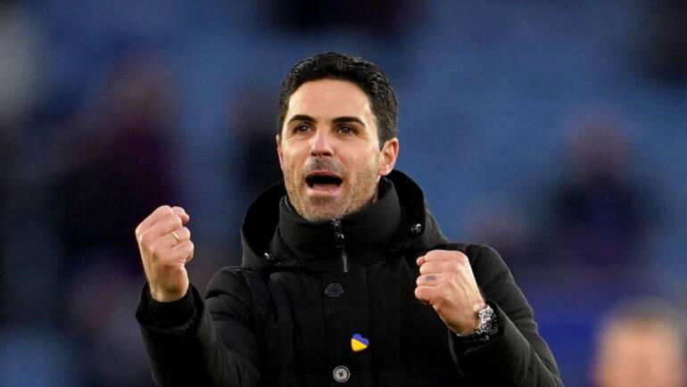 Arteta in raptures with Arsenal frontrunners to complete masterful striker signing