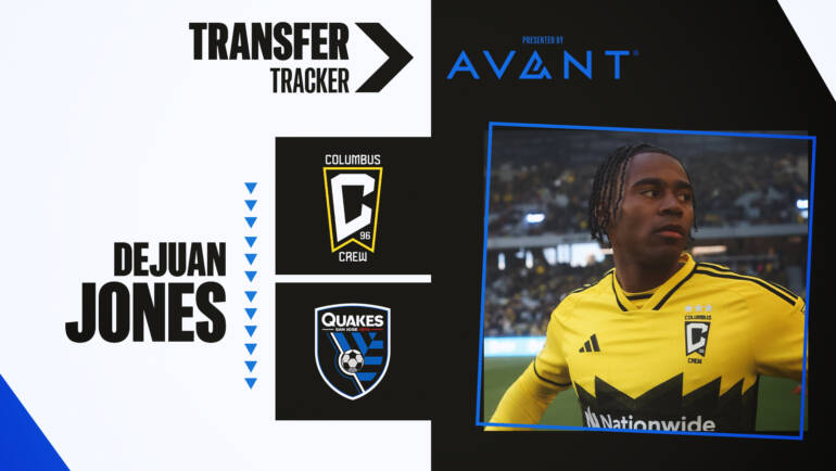 San Jose Earthquakes acquire DeJuan Jones from Columbus Crew | MLSSoccer.com