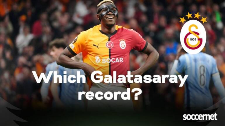 Victor Osimhen nears 119-year Galatasaray record