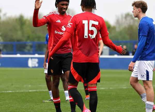 Under-18s: Everton 4 United 4