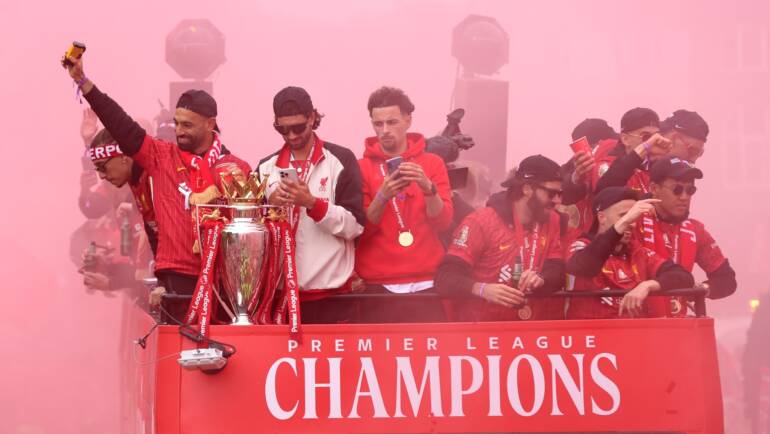 Liverpool postpone Premier League celebration events after trophy parade horror as football world unites