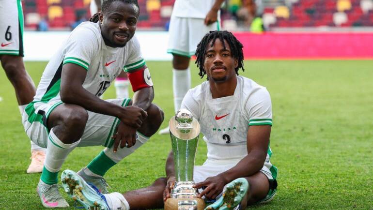 What Wilfred Ndidi said about Brentford’s Benjamin Fredrick after debut in Unity Cup final