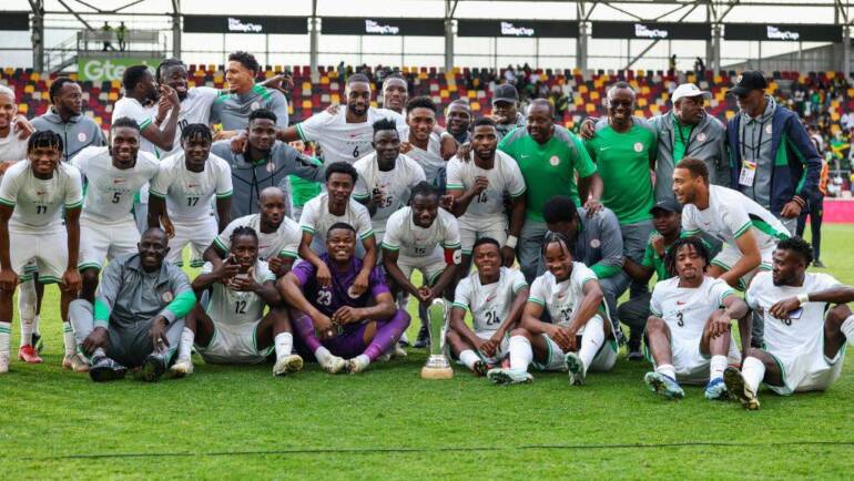 “Cup nah cup” – Bayern Munich target reacts after Nigeria’s Unity Cup win over Jamaica