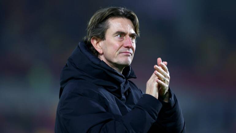 Thomas Frank reunited with Brentford star in new Tottenham XI to take Premier League by storm