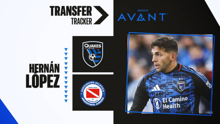 San Jose Earthquakes loan Hernán López to Argentinos Juniors | MLSSoccer.com