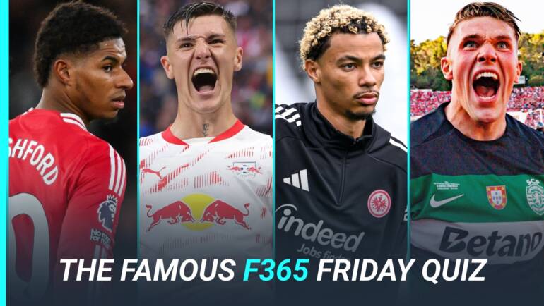 The Famous F365 Friday Quiz