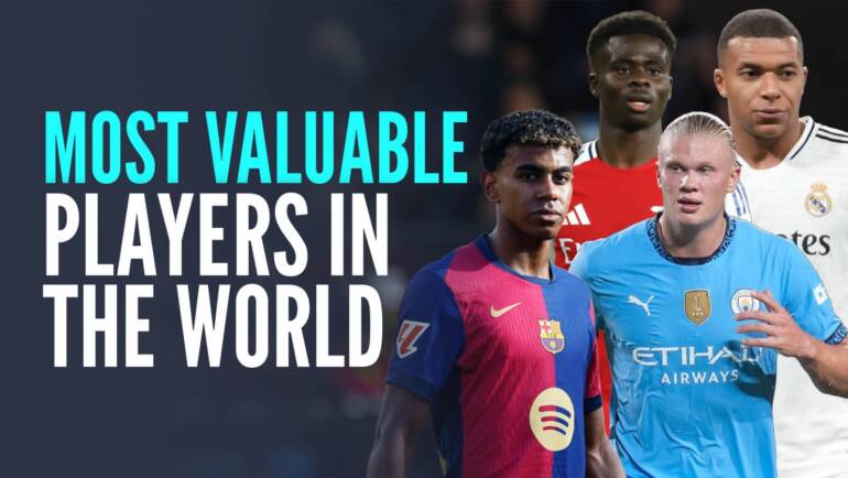 Twenty most valuable footballers in the world