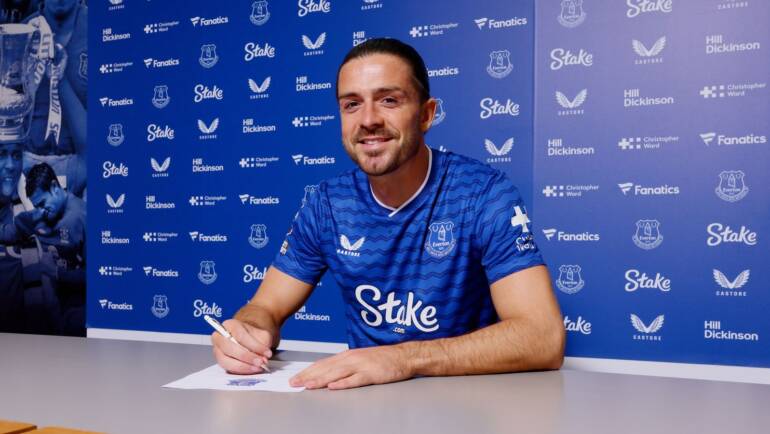 Jack Grealish transfer news: Manchester City winger joins Everton on season-long loan