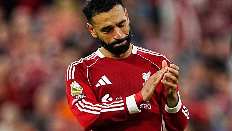 Mo Salah fights back tears as Liverpool fans pay poignant tribute to Diogo Jota