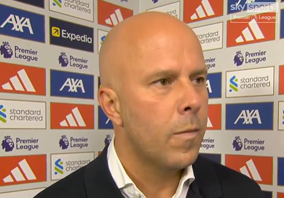 Arne Slot goes full Frank Lampard after making Jamie Carragher joke