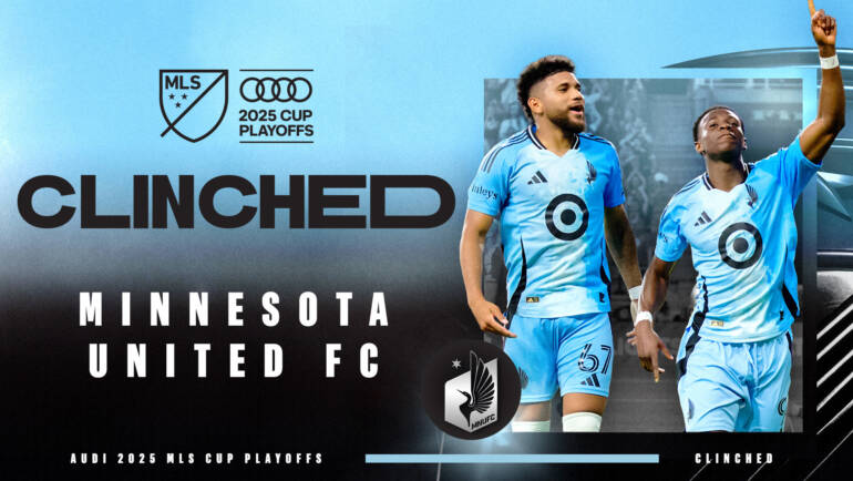 Minnesota United FC clinch Audi 2025 MLS Cup Playoffs spot | MLSSoccer.com