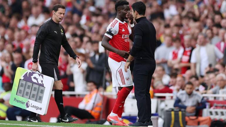 Is Bukayo Saka injured? Arsenal Premier League injury update