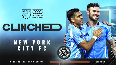 New York City FC clinch Audi 2025 MLS Cup Playoffs spot | MLSSoccer.com