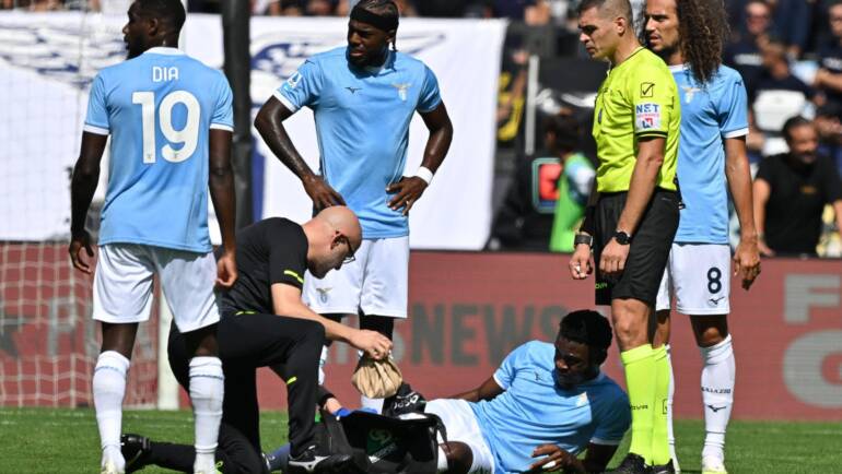 Lazio suffer big blow as Dele-Bashiru bows out with major injury