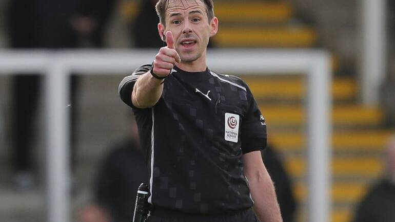 Up-and-coming referee is BROTHER of Everton hero with hundreds of Premier League appearances
