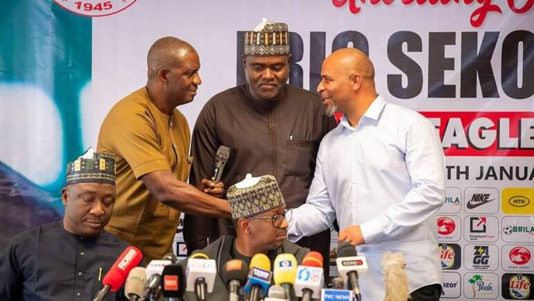 “I am praying” – Austin Eguavoen addresses reports of Super Eagles takeover from Eric Chelle