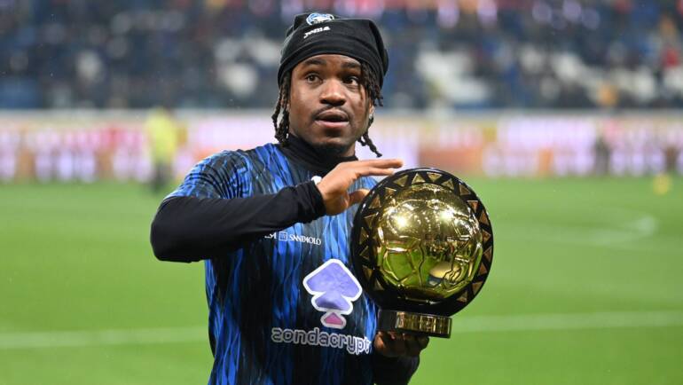 Ademola Lookman earns Serie A honour after cracker against AC Milan