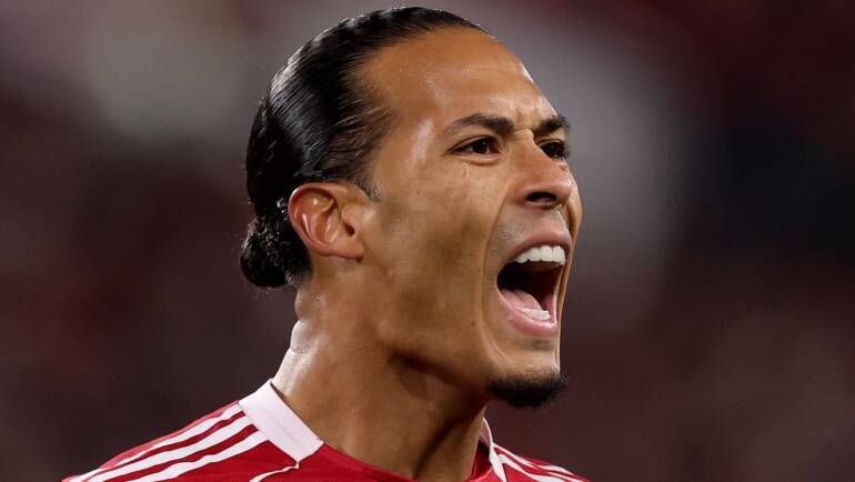 Liverpool captain Virgil van Dijk challenges Wayne Rooney over criticism of his leadership in awkward interview