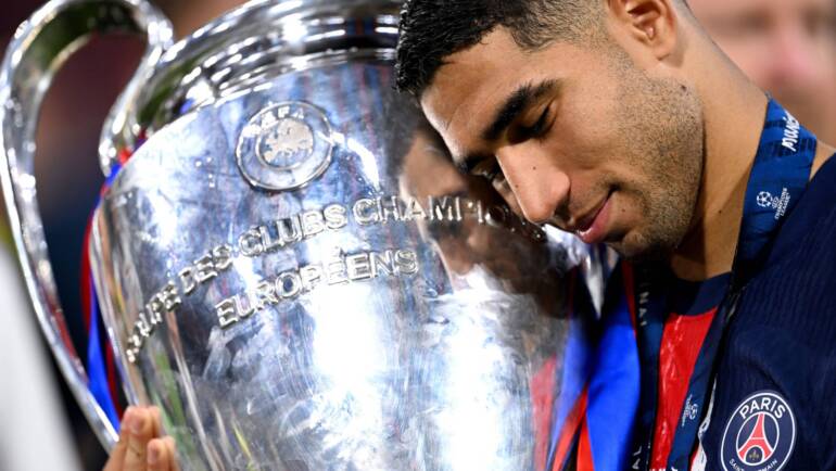 Mohamed Salah and Victor Osimhen miss out as PSG star Achraf Hakimi crowned African Player of the Year